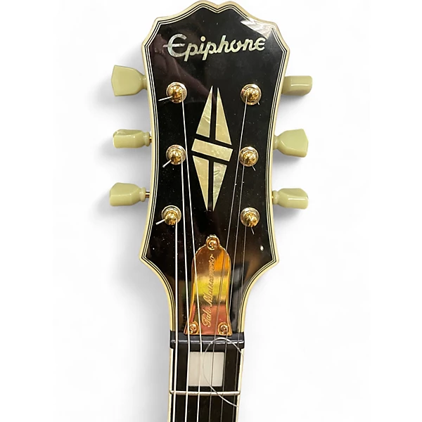 Epiphone Used Epiphone Limited Edition Tak Matsumoto DC Custom Black Solid Body Electric Guitar.gc
