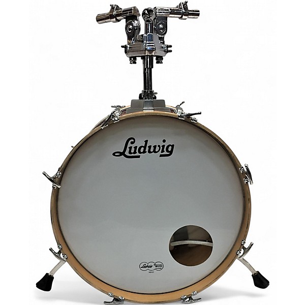 Vintage 1980s Ludwig 5 piece MAHOGANY STAIN Mahogany Drum Kit