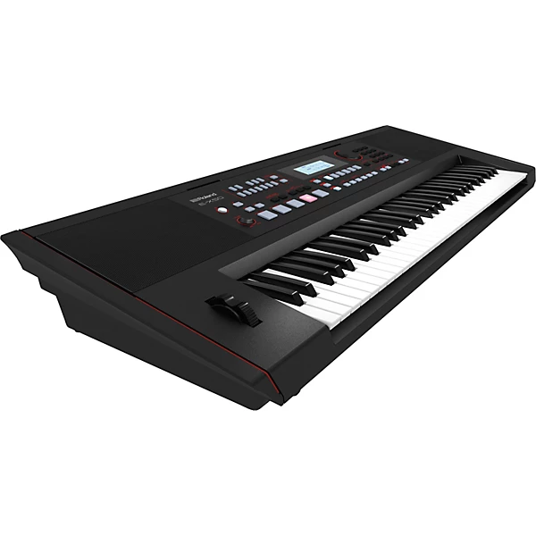 E X50 Arranger Keyboard Essentials Bundle Black