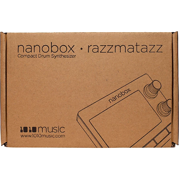 Nanobox Razzmatazz Ultracompact Drum Synthesizer Module