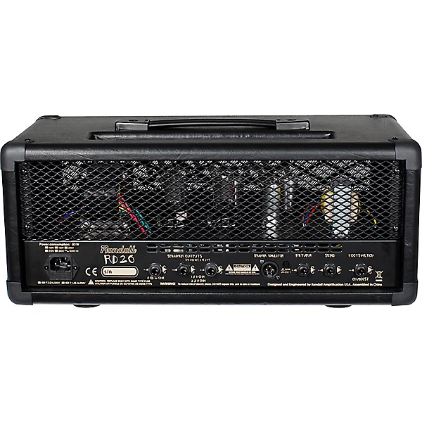 Open Box Randall RD20H Diavlo 20W Tube Guitar Head Level 1 Black