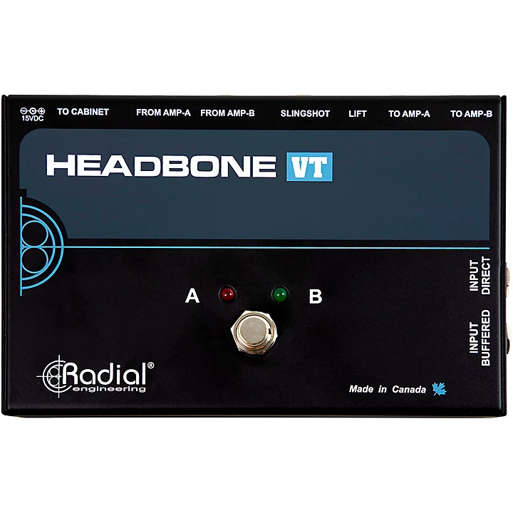 Headbone VT Amp Head Switcher for Tube Amps