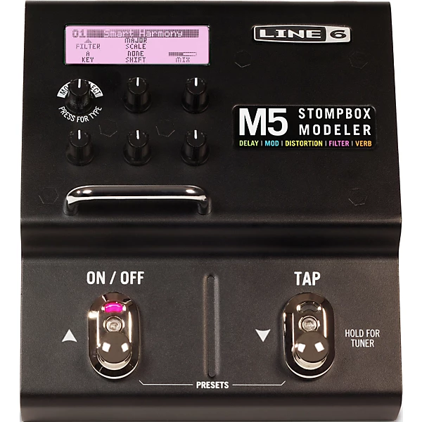 M5 Stompbox Modeler Guitar Multi Effects Pedal