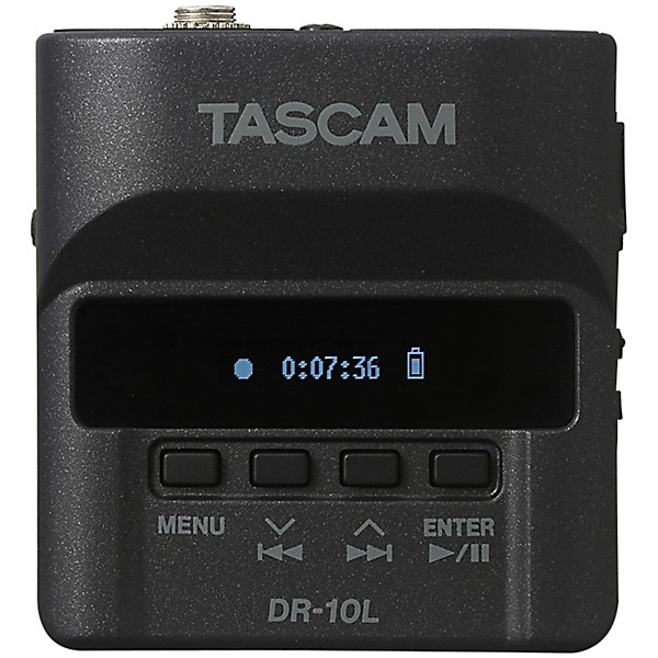 TASCAM DR 10L Digital Audio Recorder With Lavalier Microphone Level 2