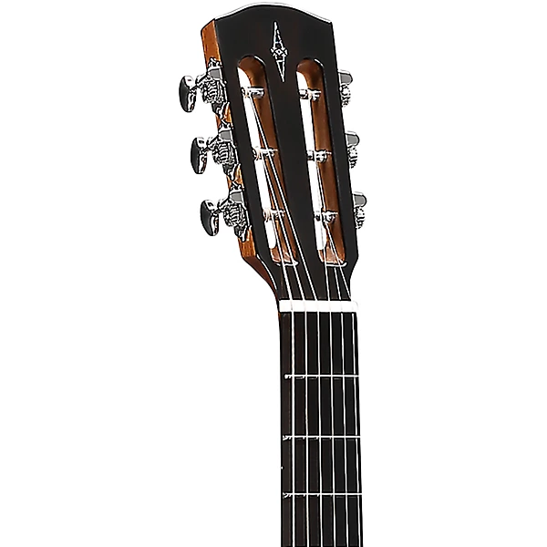 LP70e Herringbone Laureate Series Parlor Acoustic Electric Guitar Sunset