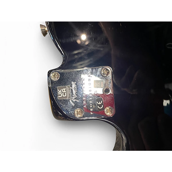 Used 2023 Fender American Professional II Telecaster Black Solid Body Electric Guitar