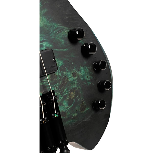 Space 4 Artisan Headless Electric Bass Star Dust Green