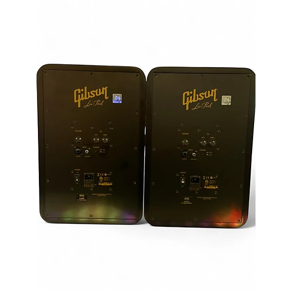 Gibson Used 2015 Gibson LP8 Pair Limited Edition Powered Monitor.gc