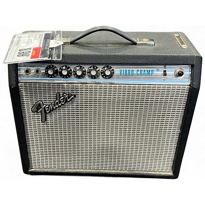 Vintage 1977 Fender Vibro Champ Tube Guitar Combo Amp
