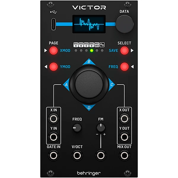 Victor Quad Vector Morphing Oscillator Module