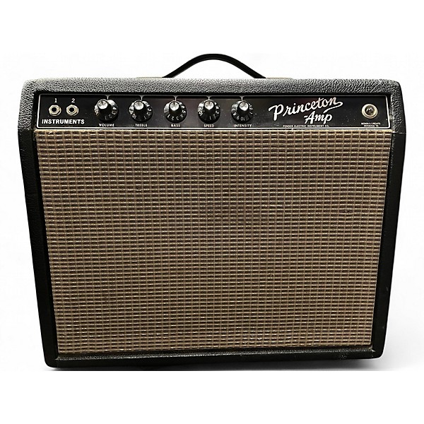 Vintage 1964 Fender Princeton Tube Guitar Combo Amp
