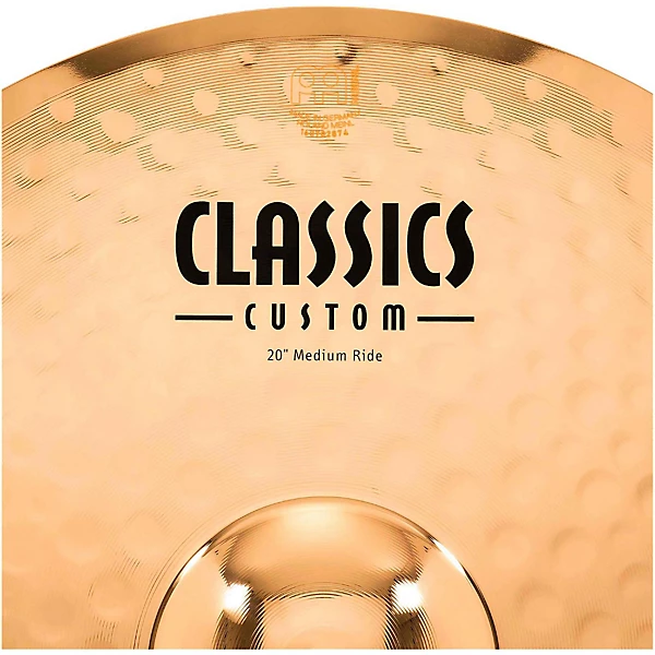 MEINL Classics Custom Medium Ride   Brilliant 20 in.