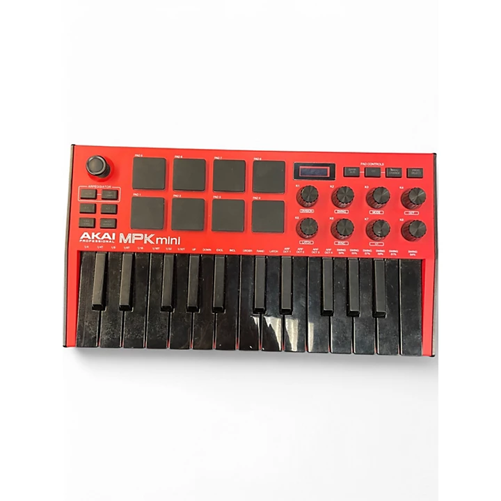 Akai Professional Used Akai Professional MPK Mini MIDI Controller