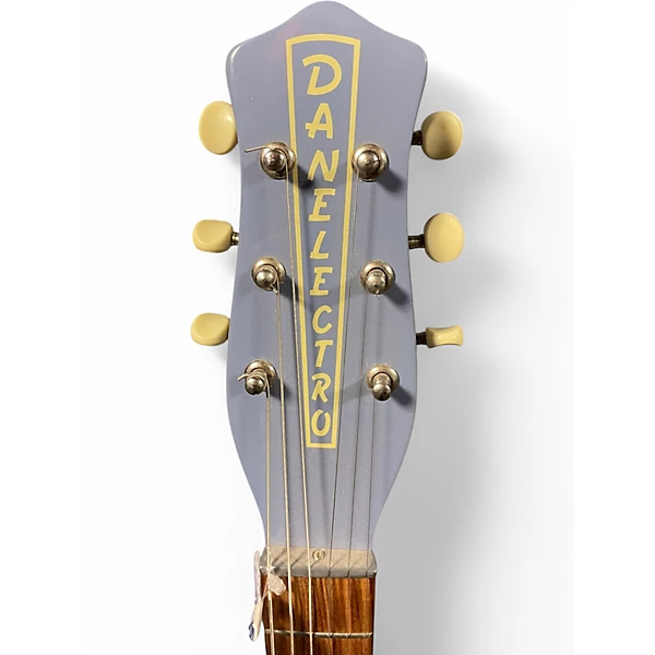 Danelectro Used Danelectro 56 U2 BLUE SUEDE Solid Body Electric Guitar.gc