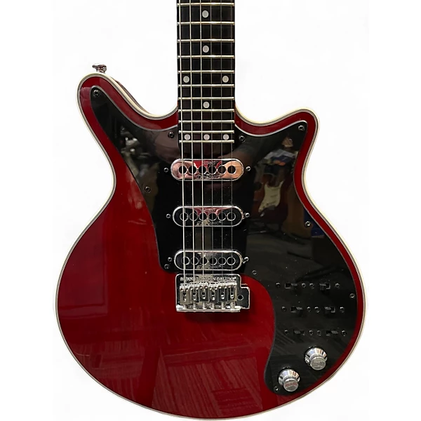 Burns Used Burns Brian May signature Antique Red Solid Body Electric Guitar.gc