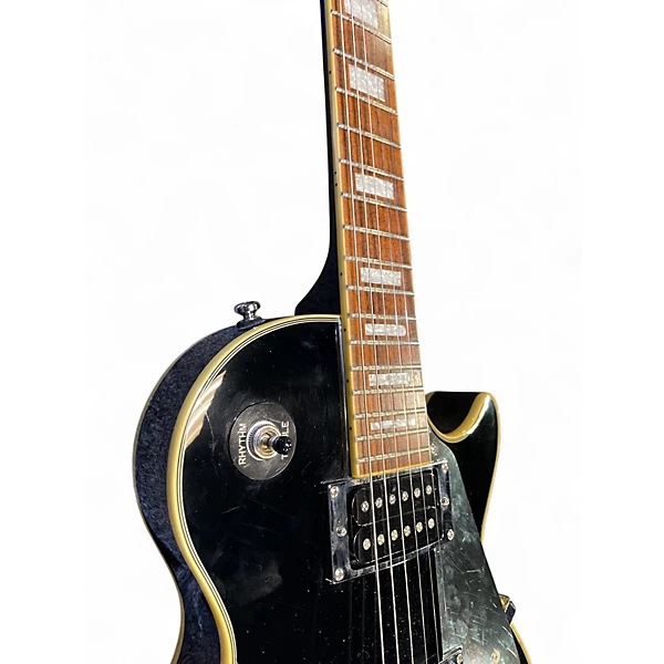 Used Epiphone LIMITED EDITION CUSTOM CHOP LES PAUL CUSTOM Black Solid Body Electric Guitar