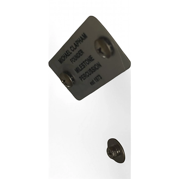 Milestone By Ron Dunnett Used Milestone By Ron Dunnett 65X14 Fiberglass Snare Gold Sparkle Drum.gc