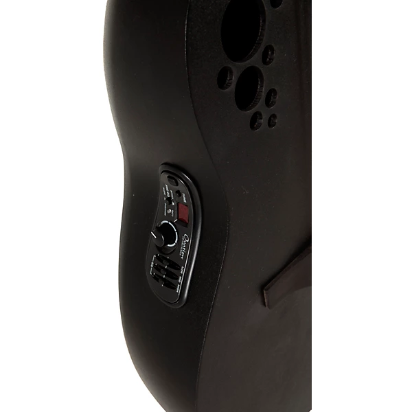 Ovation 2058TX 5 G Pro Series Elite TX Deep Contour 12 String Acoustic Electric Guitar Textured Black