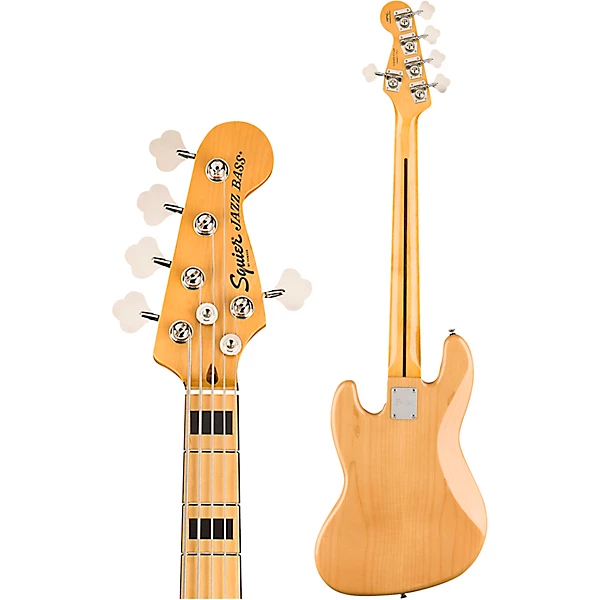 Classic Vibe 70s Jazz Bass V 5 String Natural