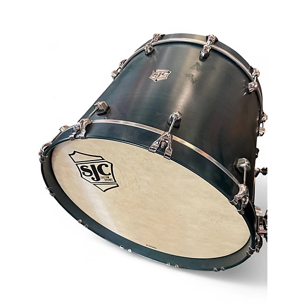 SJC Used SJC 5 Piece Tour Series Emerald Green Drum Kit.gc