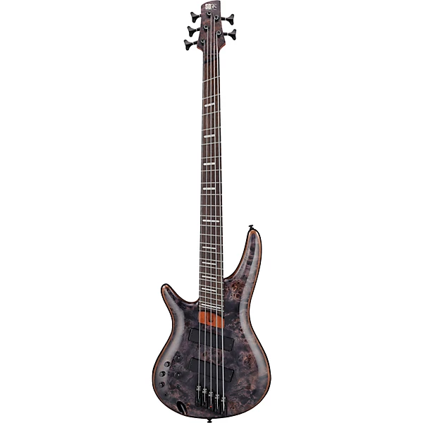 Ibanez Left Handed SRMS805L 5 String Multi Scale Electric Bass Guitar Deep Twilight