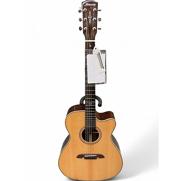 Used Alvarez MF70CE Natural Acoustic Electric Guitar