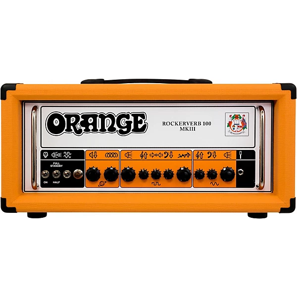 Orange Amplifiers Rockerverb 100 MKIII 100W Tube Guitar Amp Head Level 2 Orange