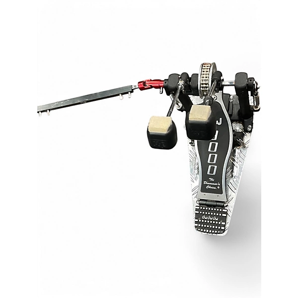 DW Used DW 8000 Series Double Kick Pedal Double Bass Drum Pedal.gc