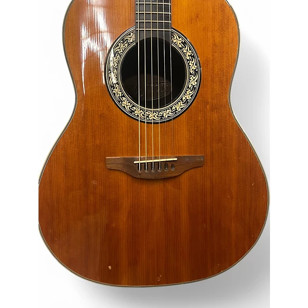 Vintage 1972 Ovation 1111 4 2 Color Sunburst Acoustic Guitar
