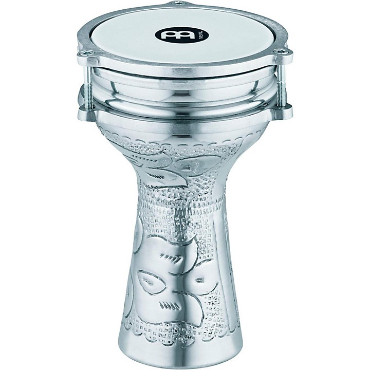 Hand Hammered Aluminum Mini Darbuka