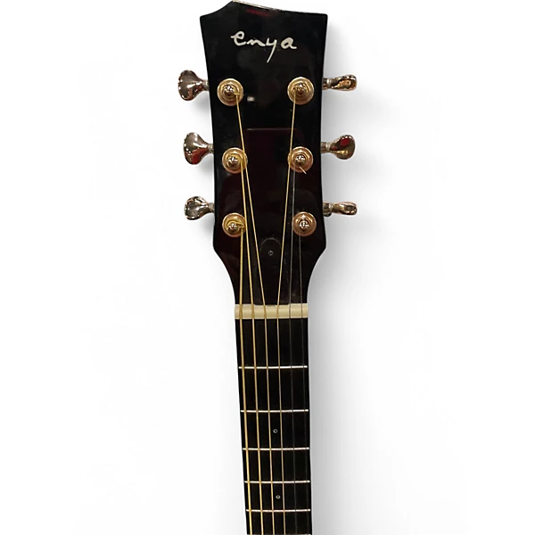 Used Enya X4 PRO Carbon Fiber GREY Acoustic Electric Guitar