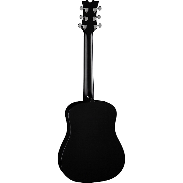Flight Series Travel Acoustic Guitar Satin Black