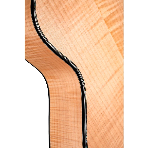 Gold Passion Concert Acoustic Electric Guitar Natural