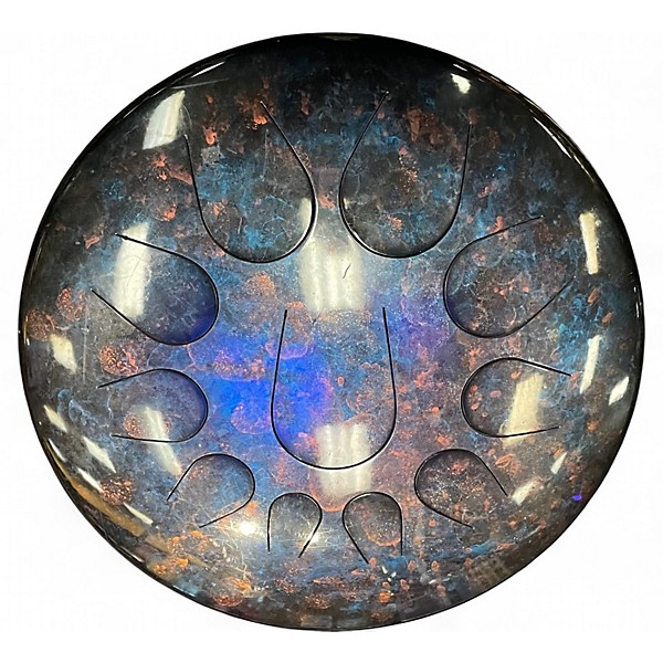 Handcrafted Used Handcrafted TONGUE DRUM Steel Drum.gc