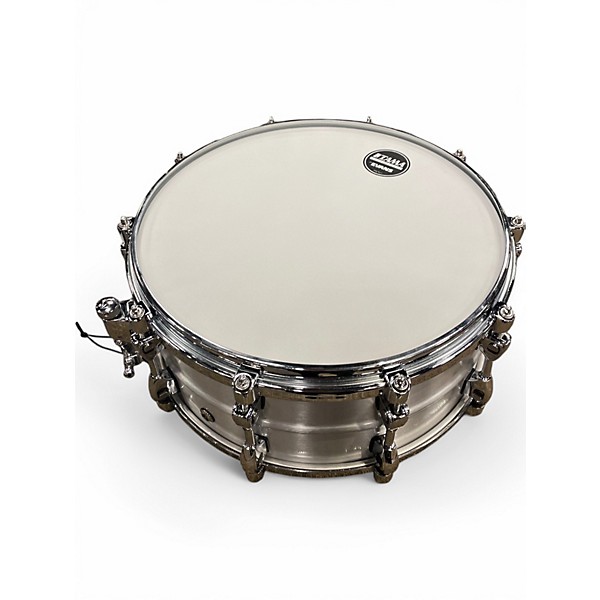 TAMA Used TAMA 6X14 Starphonic Snare ALUMINUM Chrome Drum.gc