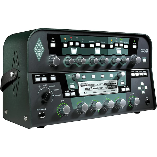 Kemper Profiler PowerHead 600W Class D Profiling Guitar Amp Head Level 1 Black H94900004001000.gc