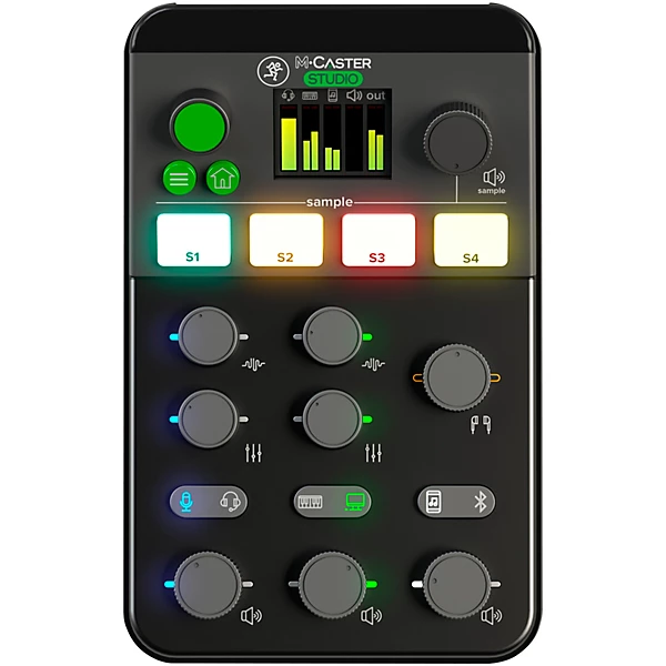Mackie MCaster Studio Live Streaming Mixer Level 1 Black L97333004001000.gc