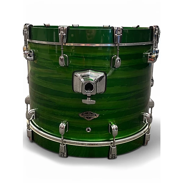 Used TAMA 3 Piece Starclassic shamrock oyster Drum Kit