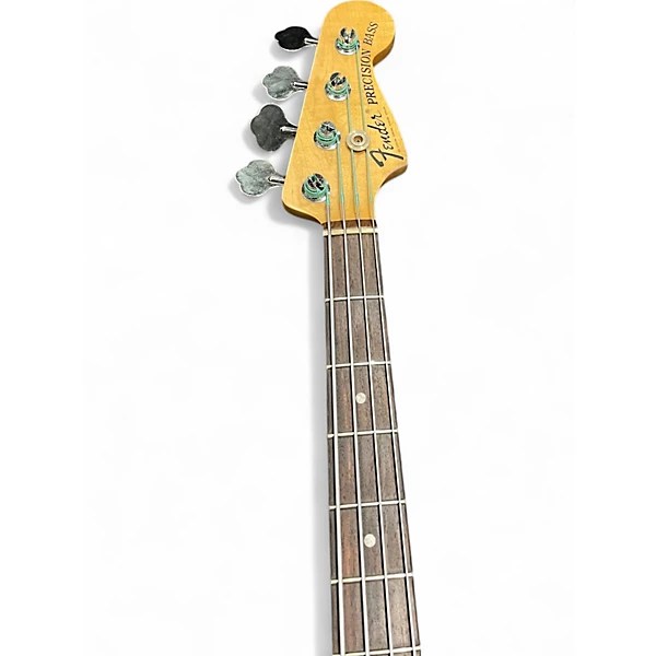 Fender Used 2022 Fender Nate Mendel Signature Precision Bass Candy Apple Red Metallic Electric Bass Guitar.gc
