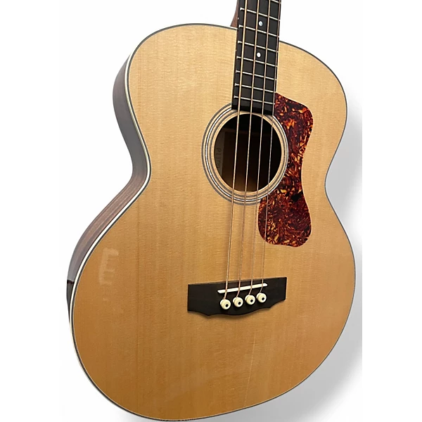 Used Guild B140E Natural Acoustic Bass Guitar