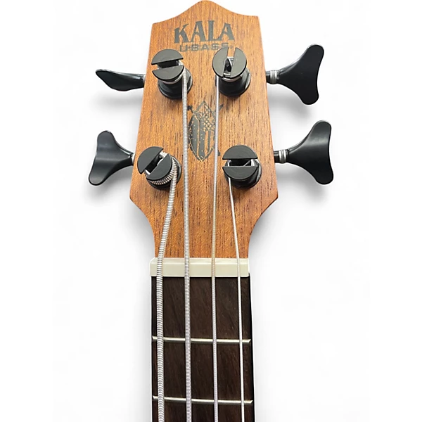 Used Kala Exotic Mahogany U Bass Mahogany Acoustic Bass Guitar