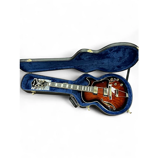 Ibanez Used Ibanez AG95 Artcore Expressionist 2 Color Sunburst Hollow Body Electric Guitar