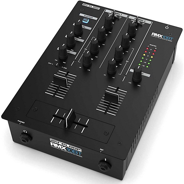 Reloop RMX 10BT Compact Bluetooth DJ Mixer Level 1 L79996004000000.gc