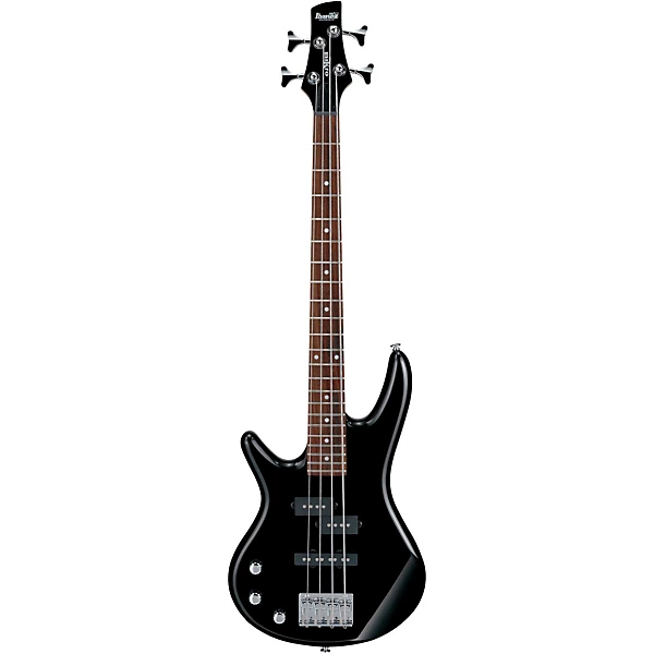 GSRM20L Mikro Left Handed 4 String Short Scale Bass Guitar Black