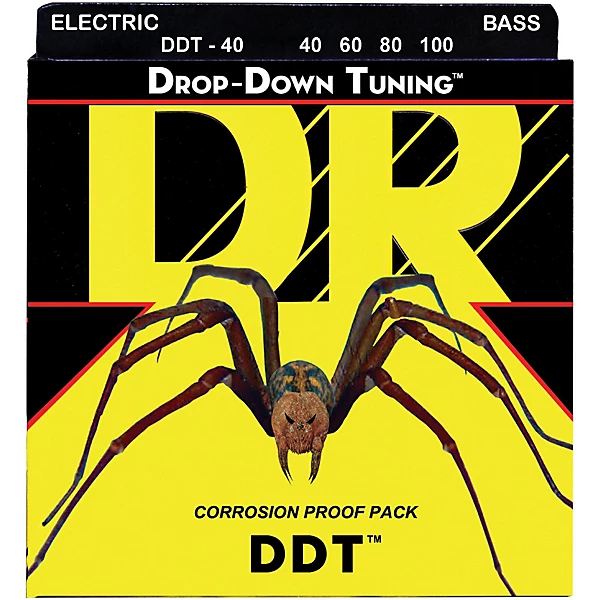 Drop Down Tuning Lite 4 String Bass Strings 40 100