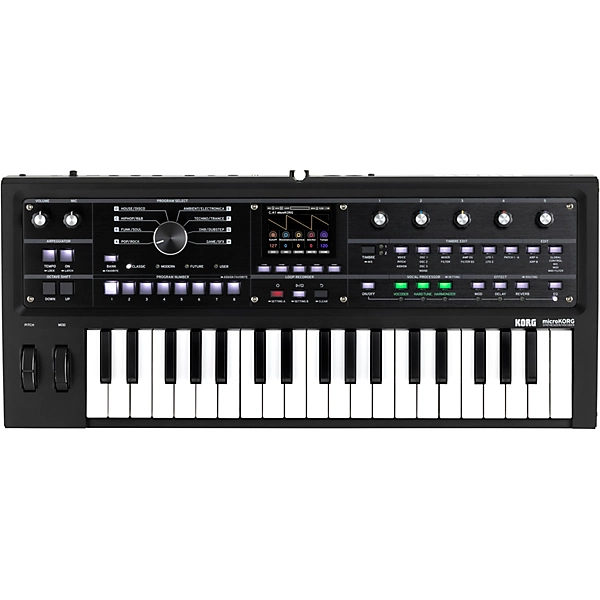microKORG 2 Keyboard Synthesizer Vocoder Limited Edition Black