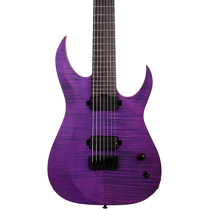 John Browne Tao 7 Electric Guitar Satin Trans Purple