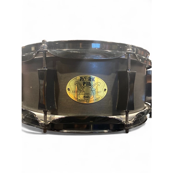 Pork Pie Used Pork Pie 5X12 Little Squealer Snare Satin Black Drum
