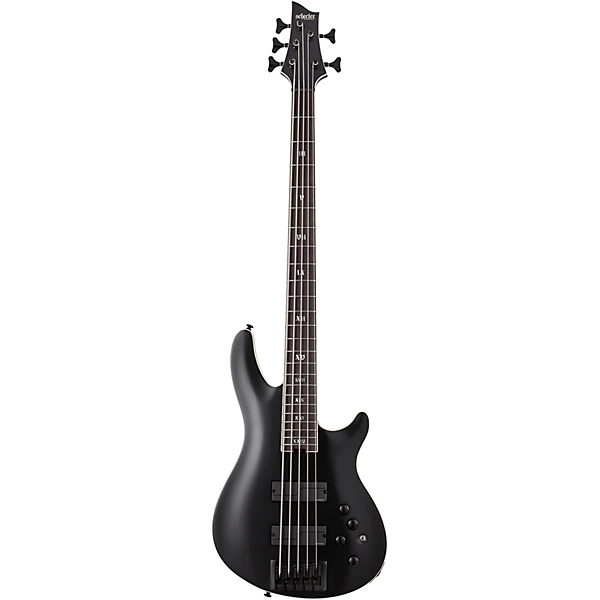 SLS Elite 5 Evil Twin 5 String Electric Bass Satin Black