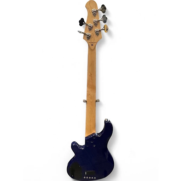 Lakland Used Lakland 55 02 Skyline Series 5 String Blue Sapphire Electric Bass Guitar.gc